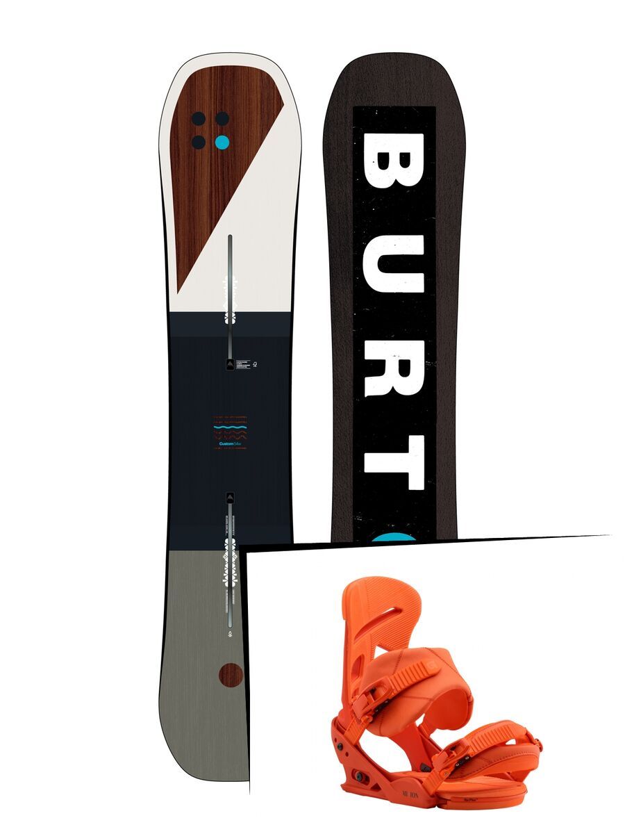 Set: Burton Custom Flying V 2019 +  Mission (1931067S) - Bild 1