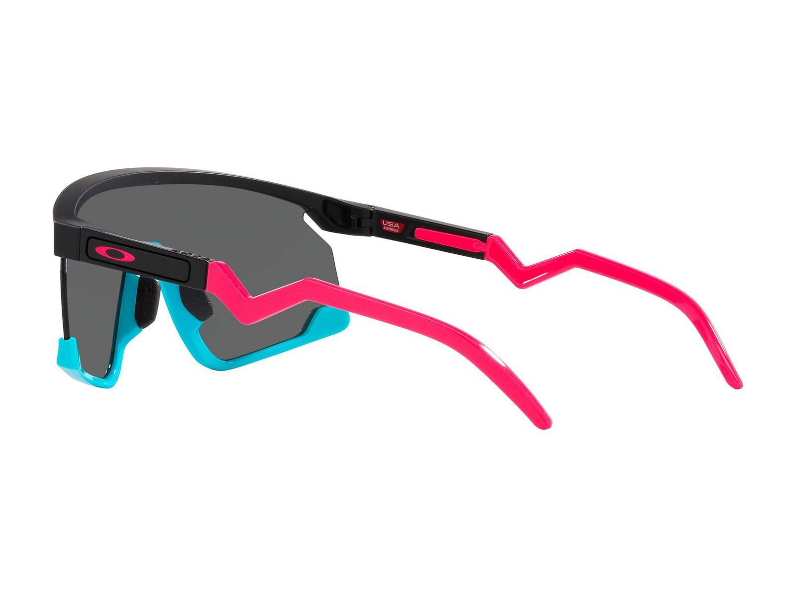 Oakley BXTR, Prizm Black / matte black/teal - Bild 4