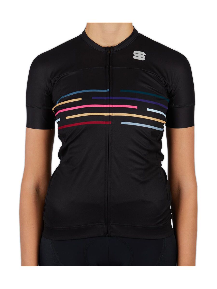 Sportful Vélodrome W Short Sleeve Jersey, black - Bild 1
