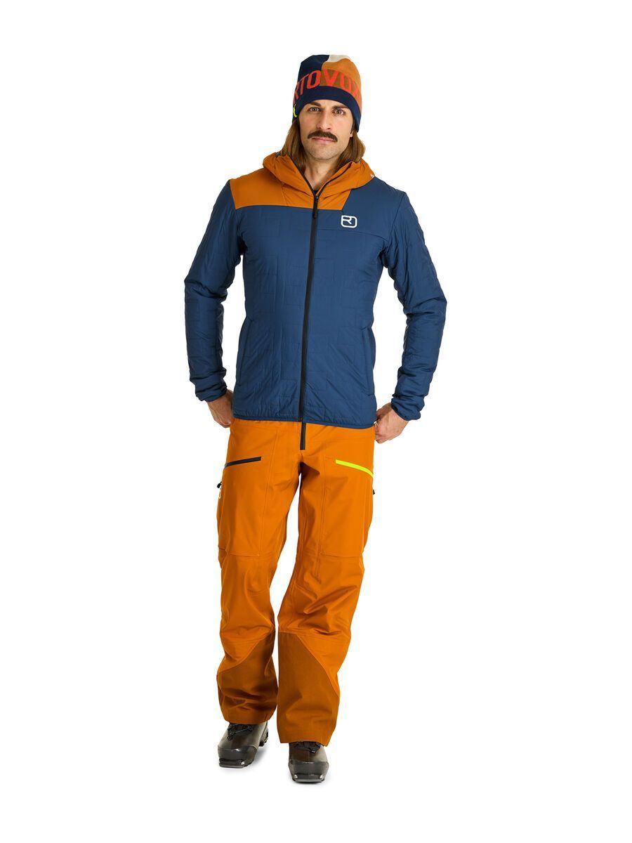 Ortovox Swisswool Piz Badus Jacket M, deep ocean - Bild 3