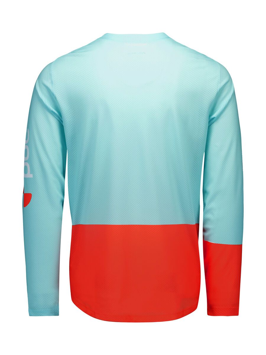 POC M's Motion Air Long Sleeve MTB Jersey, lazurite blue/carnelian orange - Bild 2