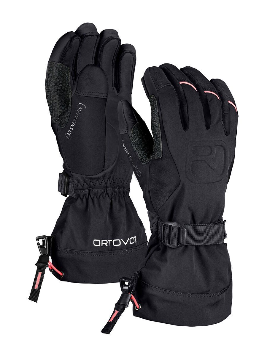 Ortovox Merino Freeride Glove W, black raven - Bild 1