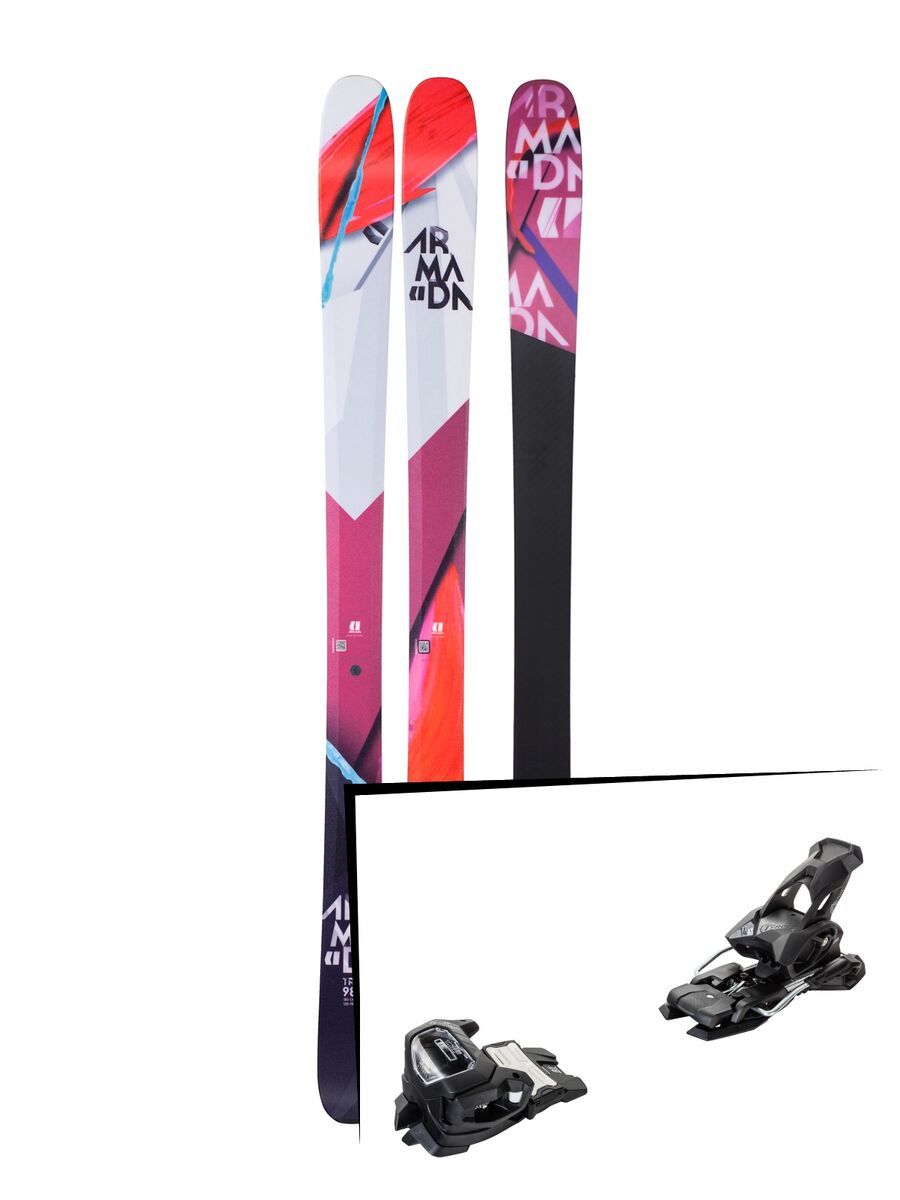 Set: Armada Trace 98 2018 + Tyrolia Attack² 14 AT solid black - Bild 1