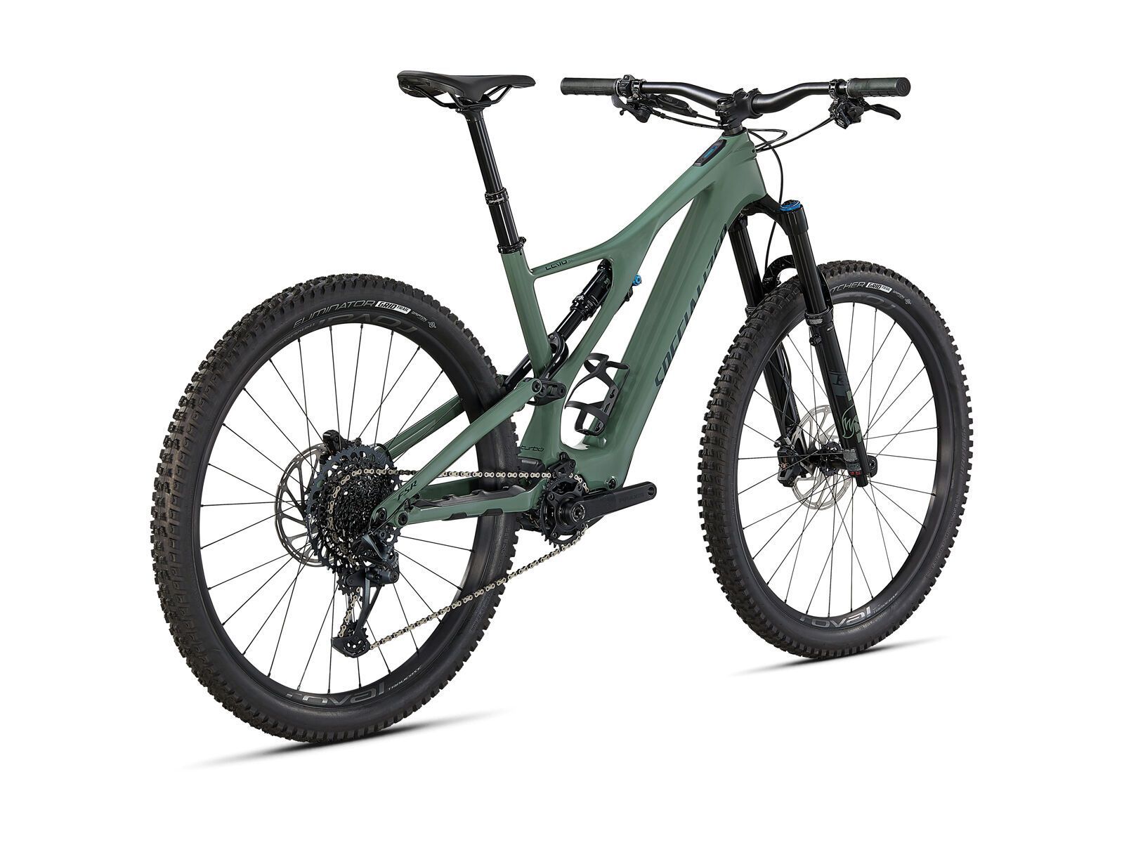 Specialized Turbo Levo SL Expert Carbon, sage green/forest green - Bild 3