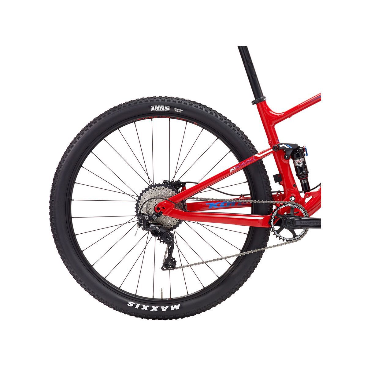 Kona Hei Hei Race, gloss red/white/blue - Bild 4