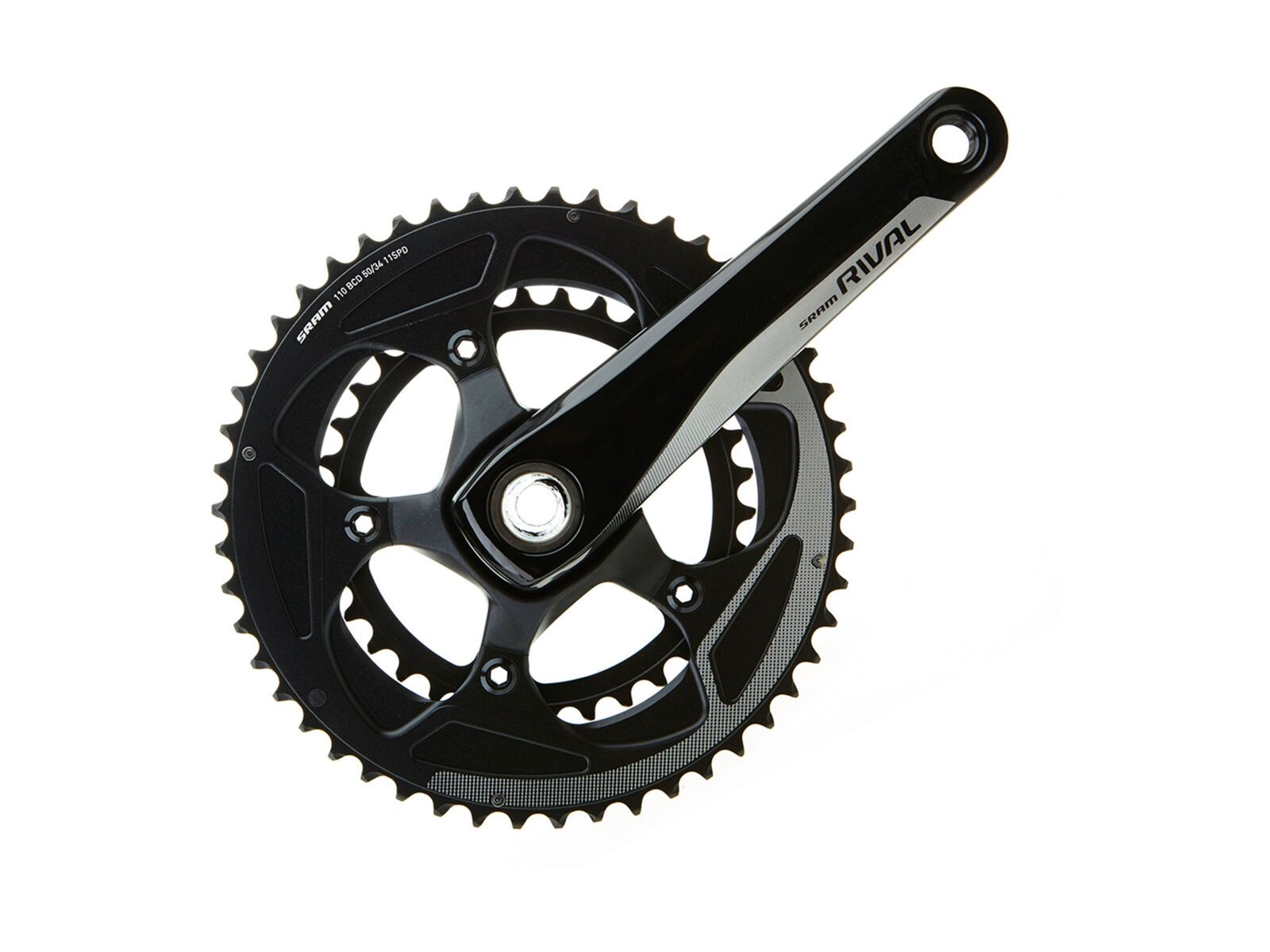 SRAM Rival 22 Kurbel - GXP, 2x11, 50/34 Z, schwarz - Bild 1