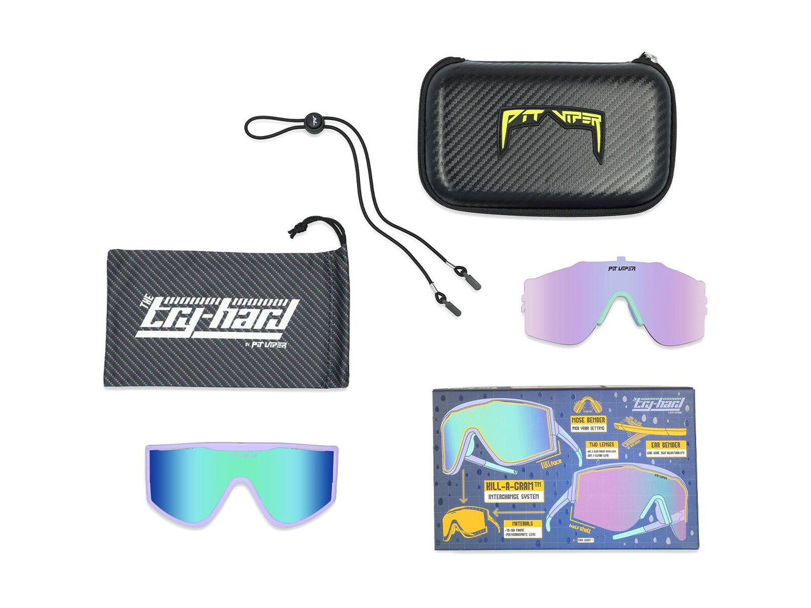 Pit Viper The Try Hards, The Moontower / Blue-Green - Bild 9