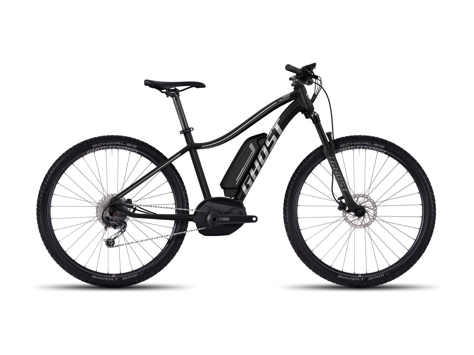 Ghost Hybride Teru 2 AL W, night black/micro chip gray/titanium grey - Bild 1