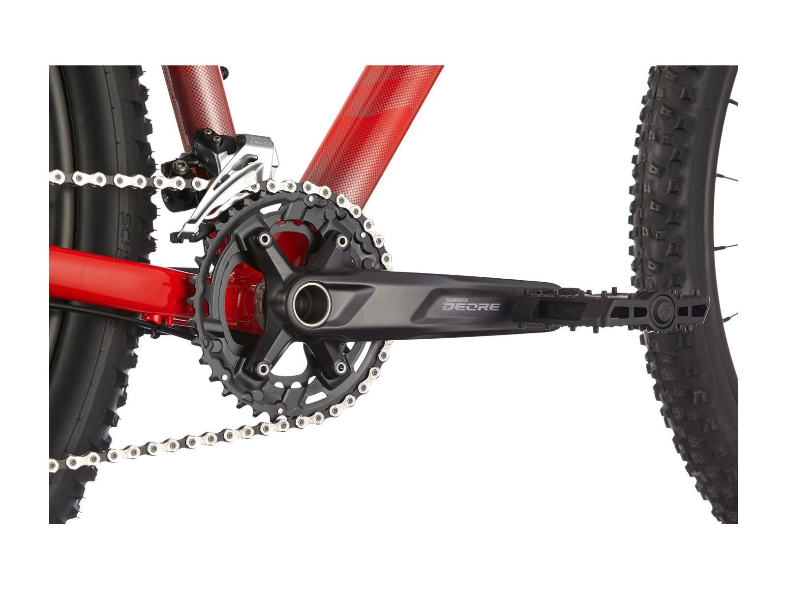 Cannondale Trail 5 - 27.5, rally red - Bild 4