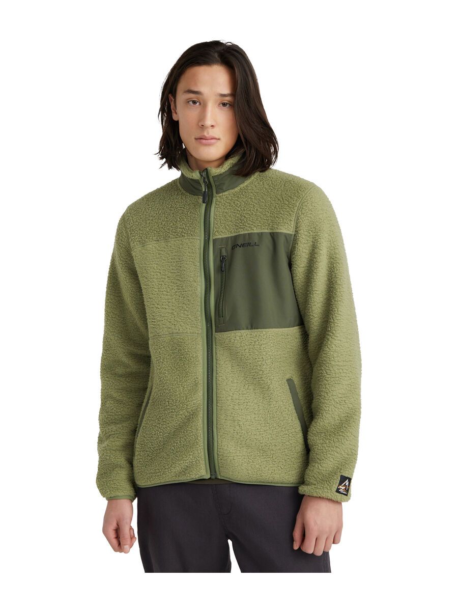 O’Neill Sherpa FZ Fleece, deep lichen green - Bild 3