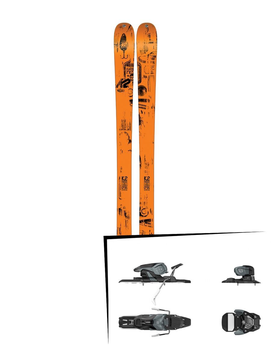 Set: K2 SKI Press 2016 + Salomon Warden 11 (1706221) - Bild 1