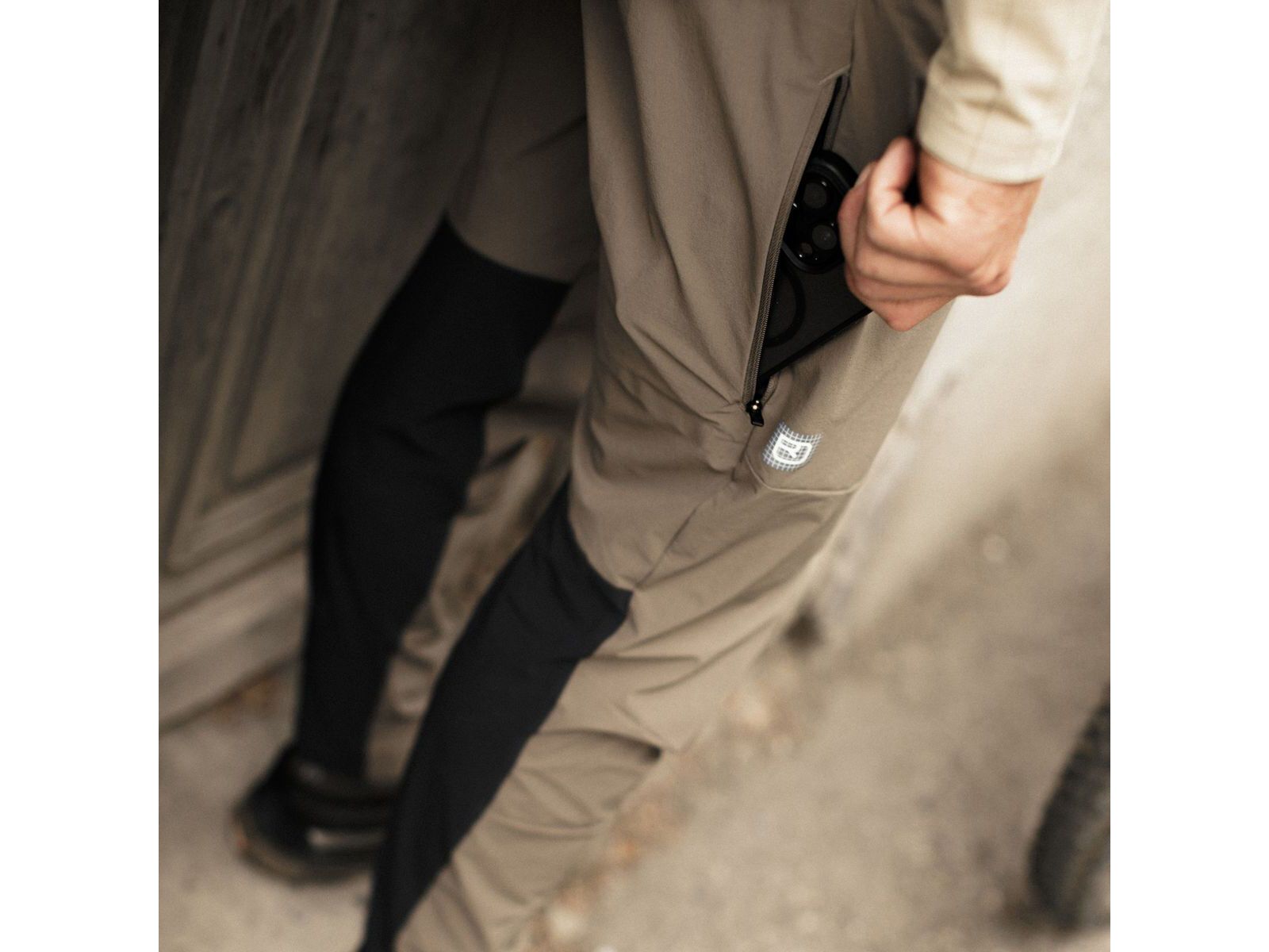 Ortovox Sequence Trail Pants M, black raven - Bild 7