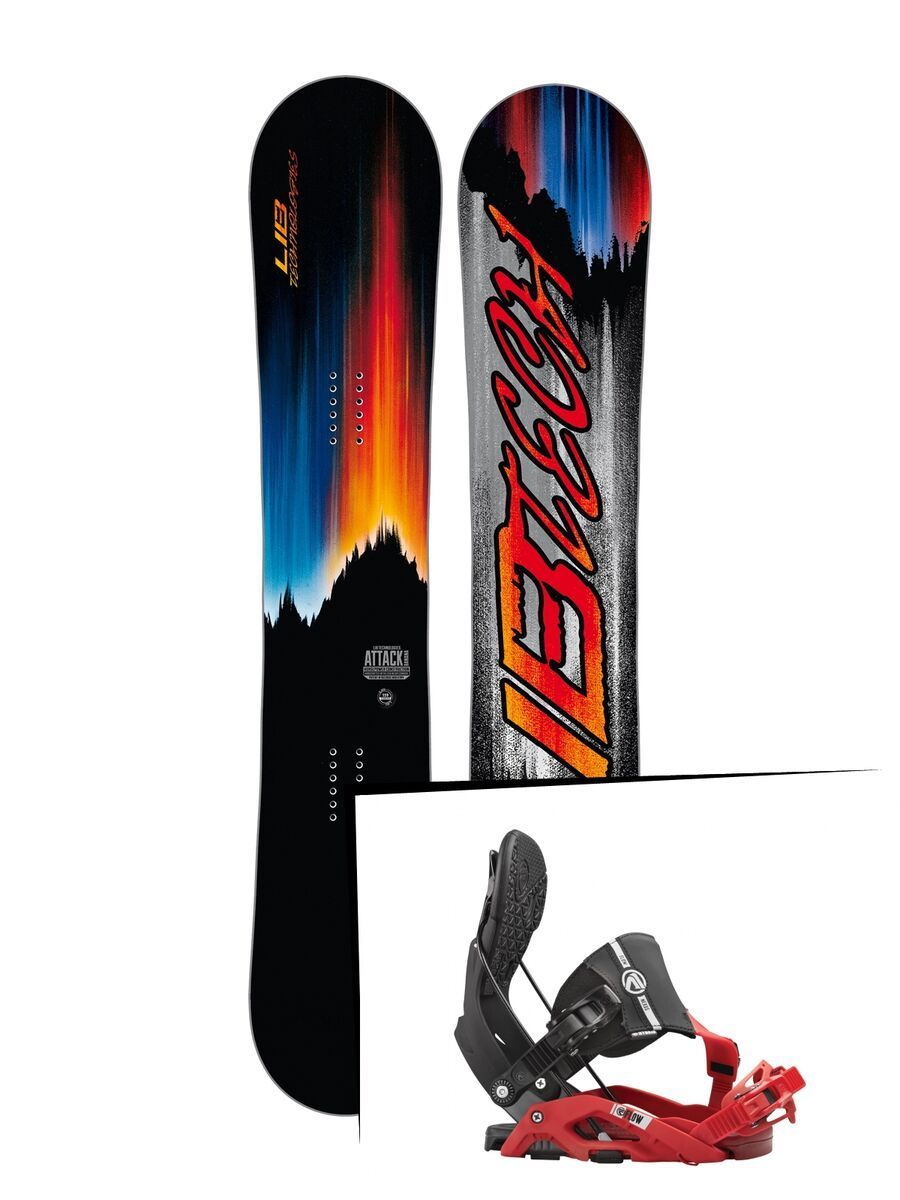 Set: Lib Tech Attack Banana 2017 + Flow Nexus Hybrid (1513169S) - Bild 1