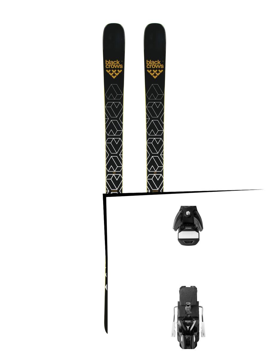 Set: Black Crows Daemon 2019 + Atomic STH 13 WTR black/gun metal - Bild 1