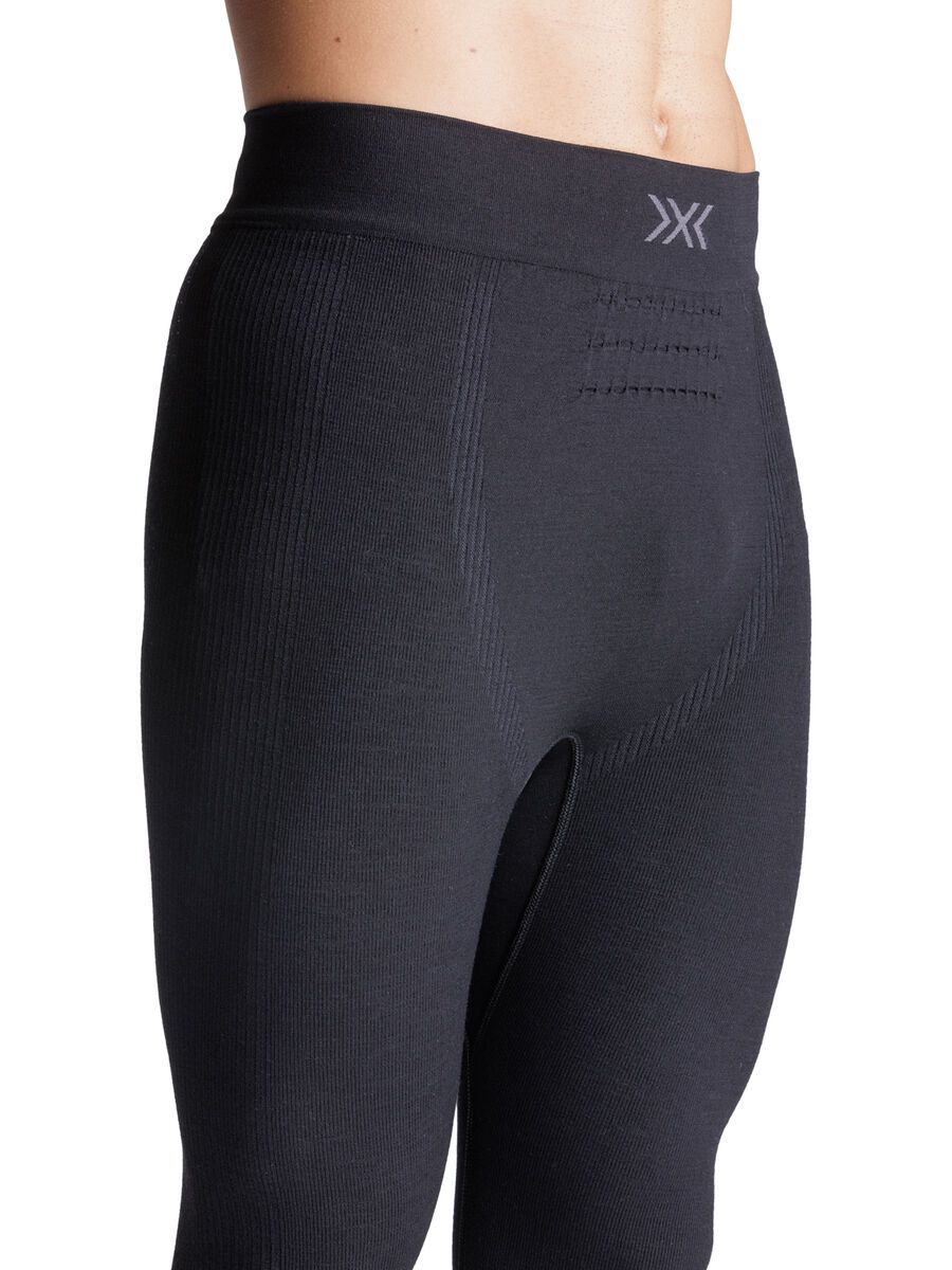 X-Bionic Mightywool Pants 3/4 Men, x black - Bild 9