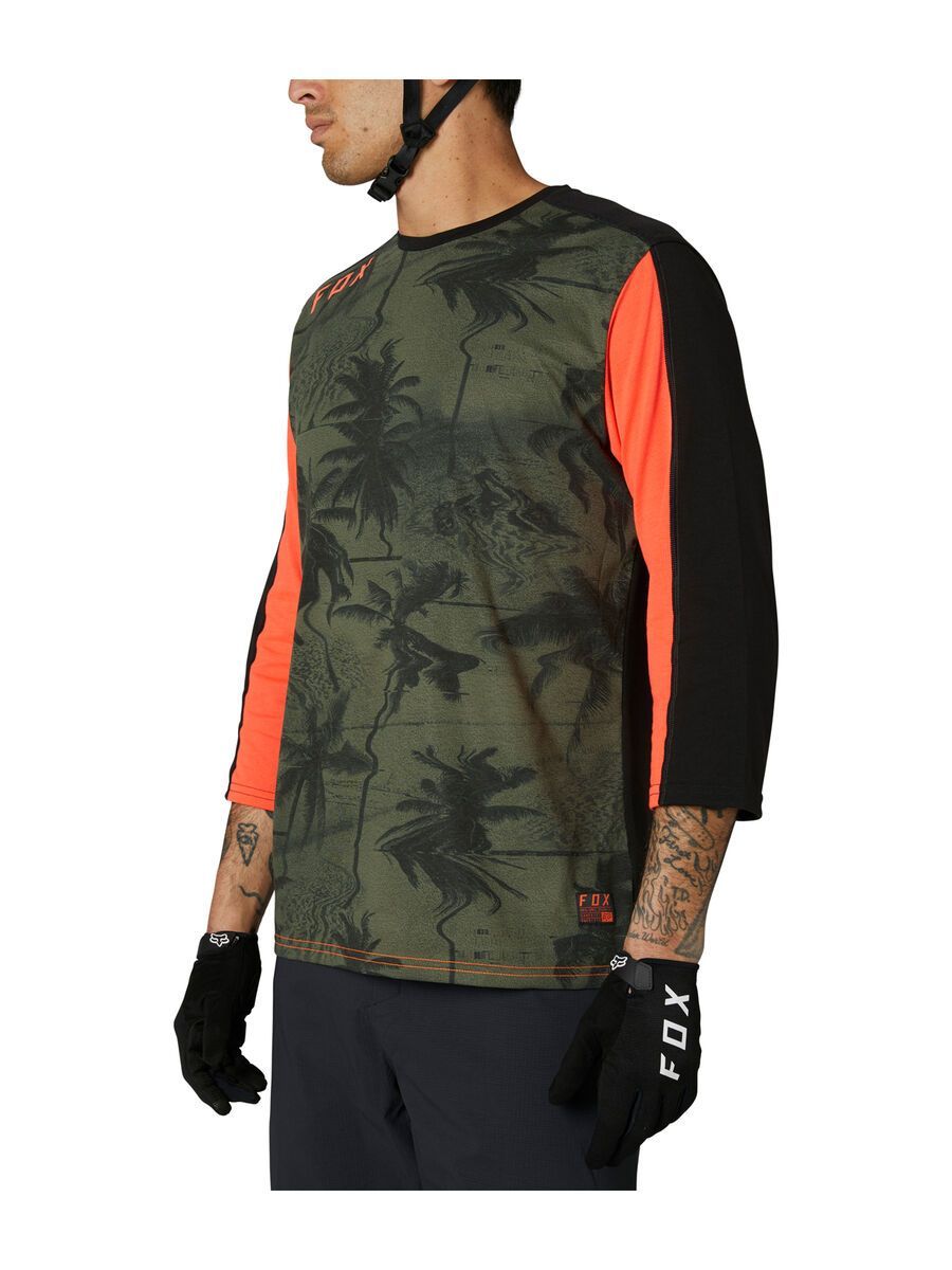Fox Ranger Drirelease 3/4 Jersey, olive green - Bild 3