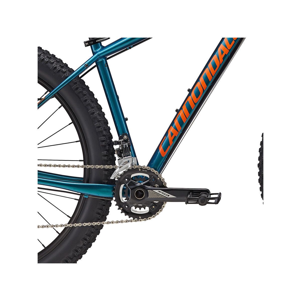 Cannondale Cujo 2, deep teal w/ jet black and hazard orange, goss - DTE - Bild 3