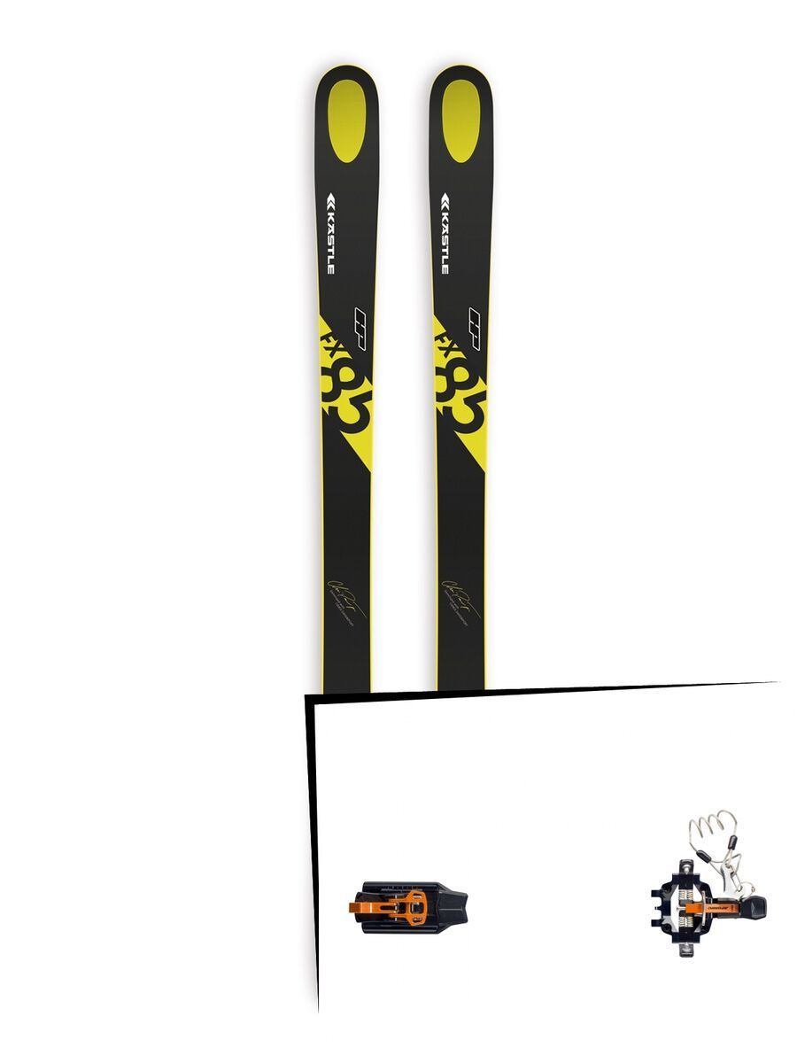 Set: Kästle FX85 HP 2019 + Atomic Backland Tour black/orange - Bild 1