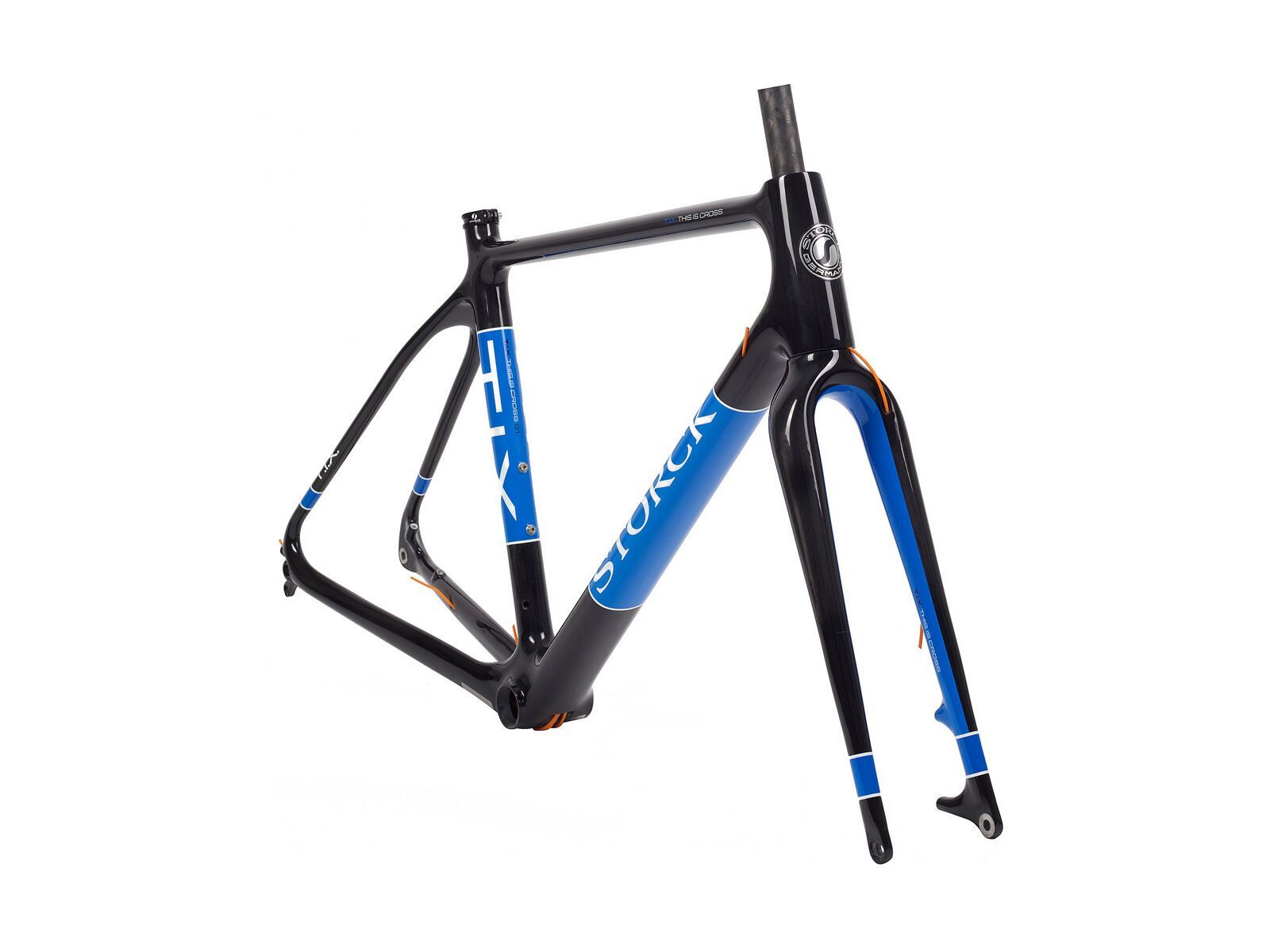 Storck T.I.X. Pro G1 Rahmenset, black/blue - Bild 2