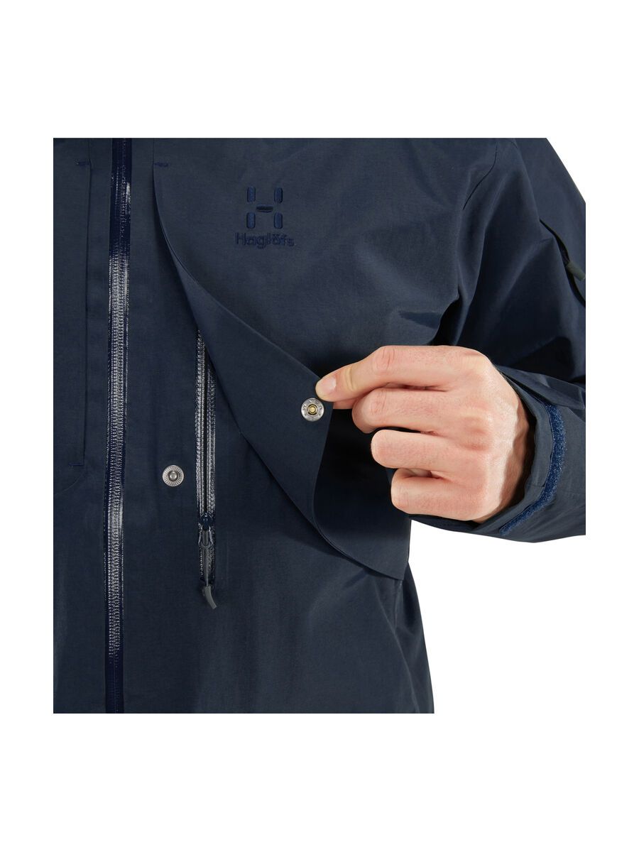 Haglöfs Nengal Parka Men, tarn blue - Bild 7