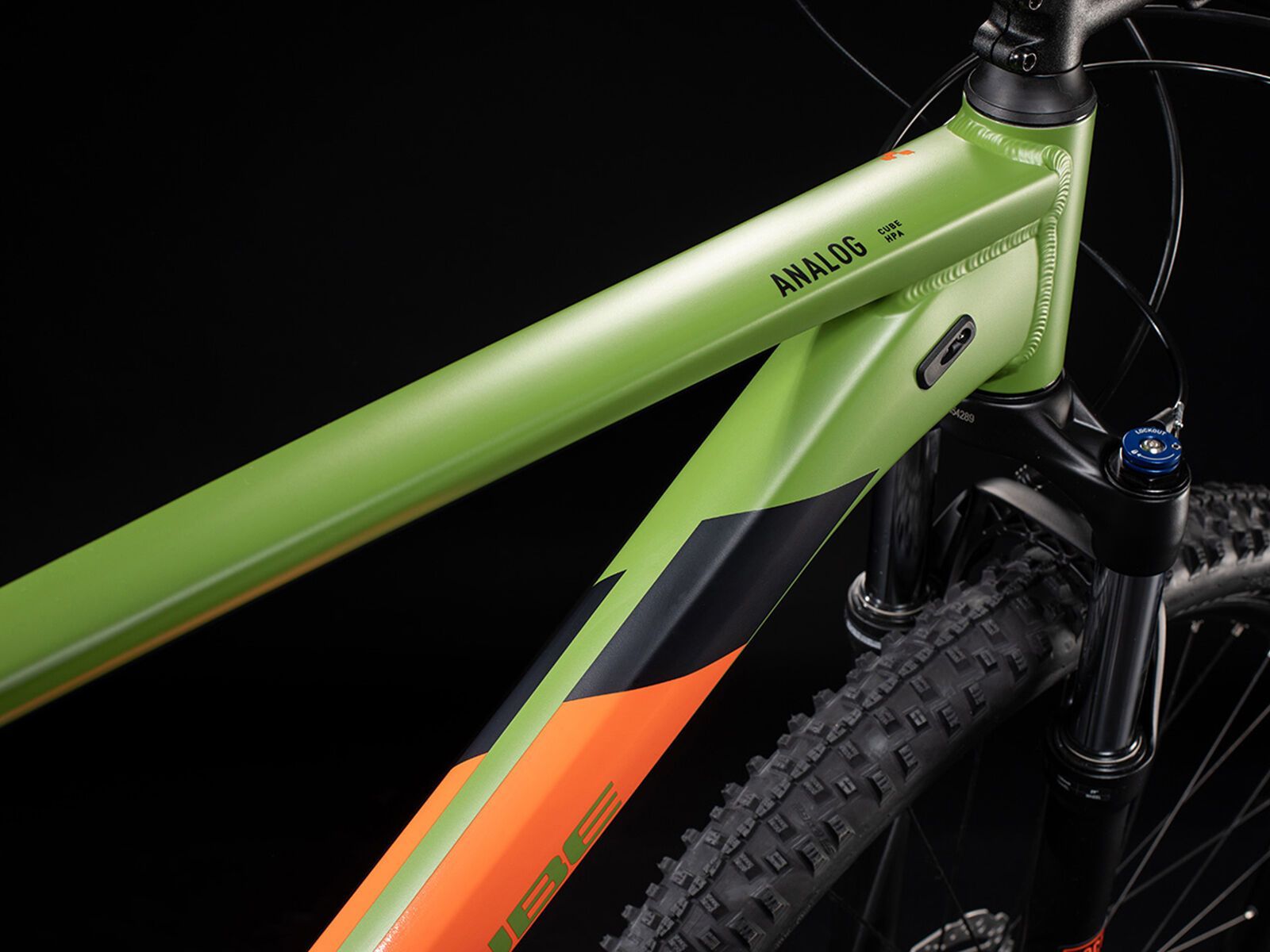 Cube Analog 27.5, green´n´orange - Bild 4