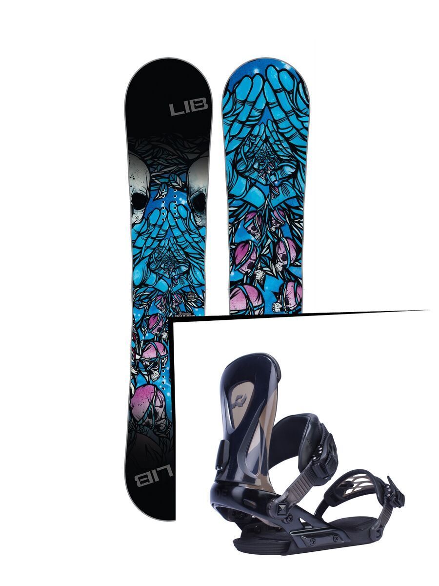 Set: Lib Tech Banana Magic 2017 + Ride Revolt (1770162S) - Bild 1