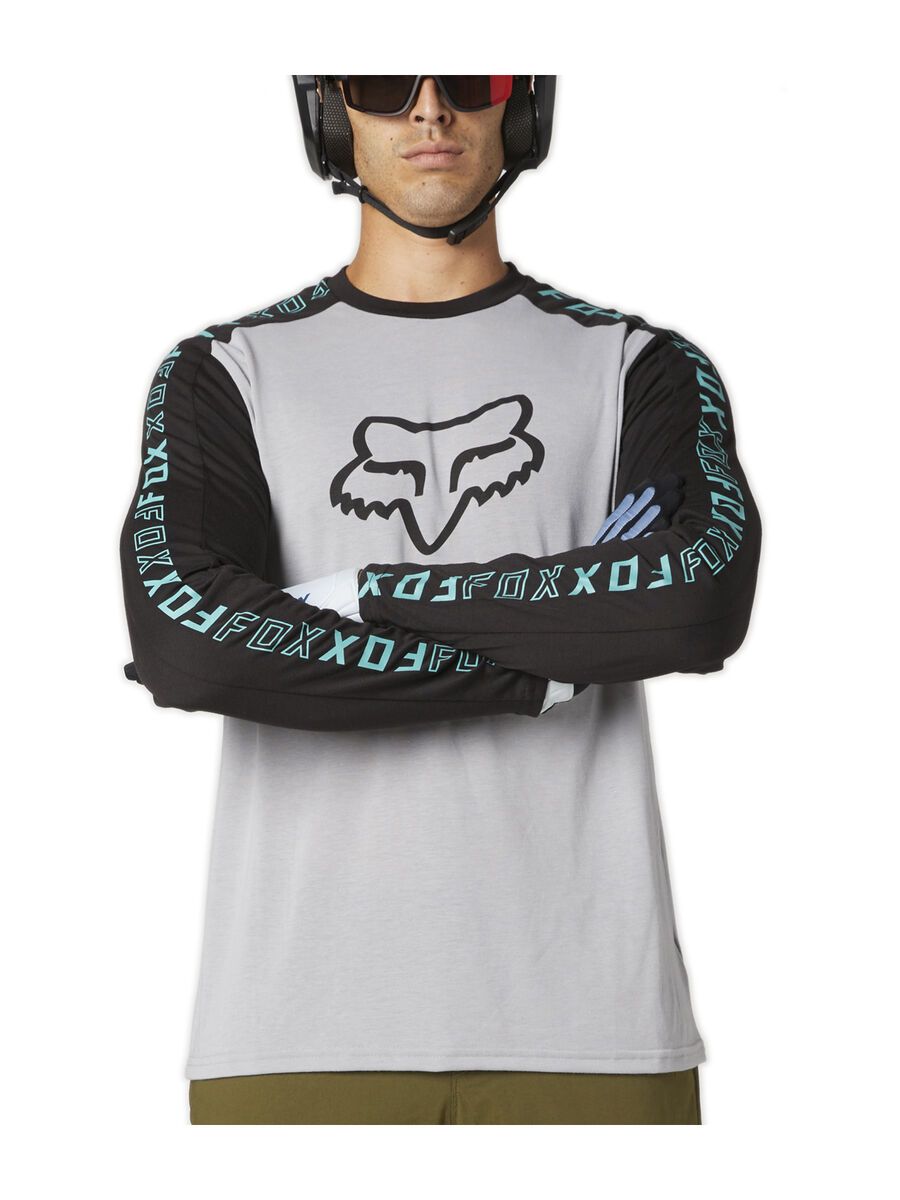 Fox Ranger Drirelease LS Jersey, steel grey - Bild 5