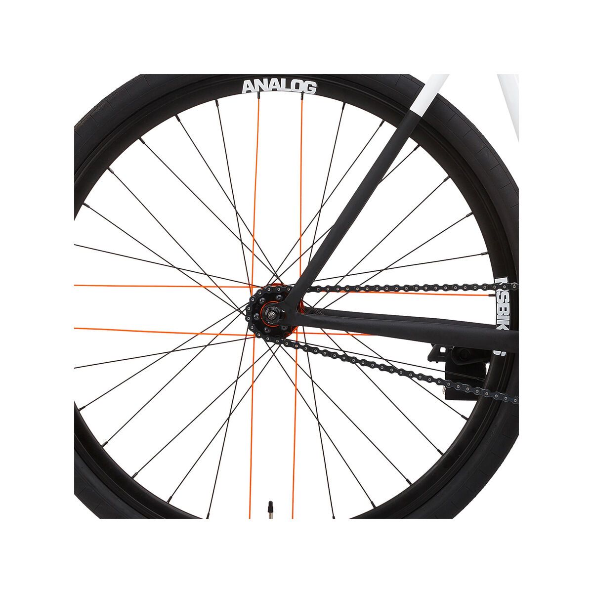 NS Bikes Analog, white/red - Bild 4