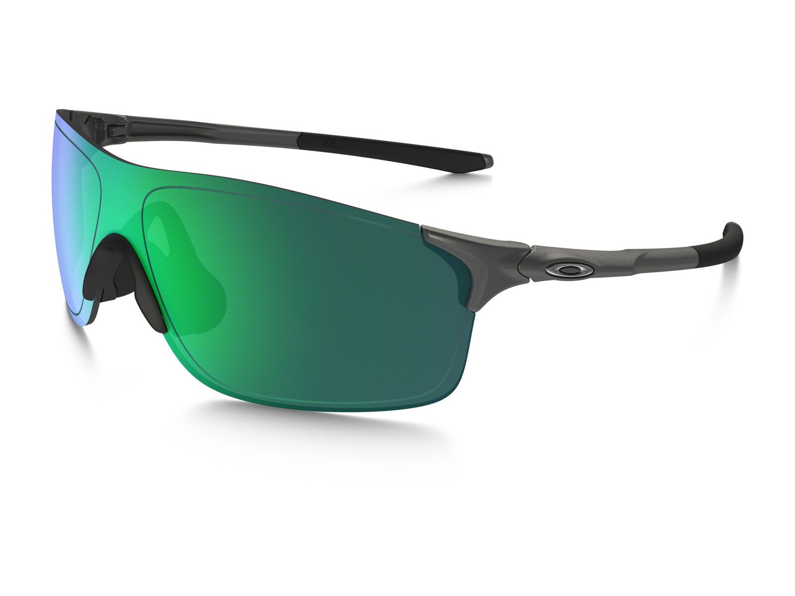 Oakley EVZero Pitch, steel/Lens: jade iridium - Bild 1