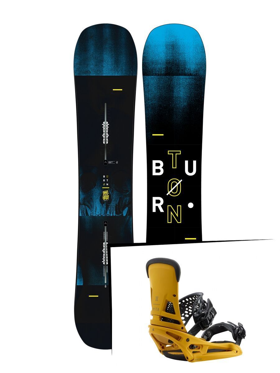 Set: Burton Instigator 2019 + Burton Malavita EST colonel mustard - Bild 1