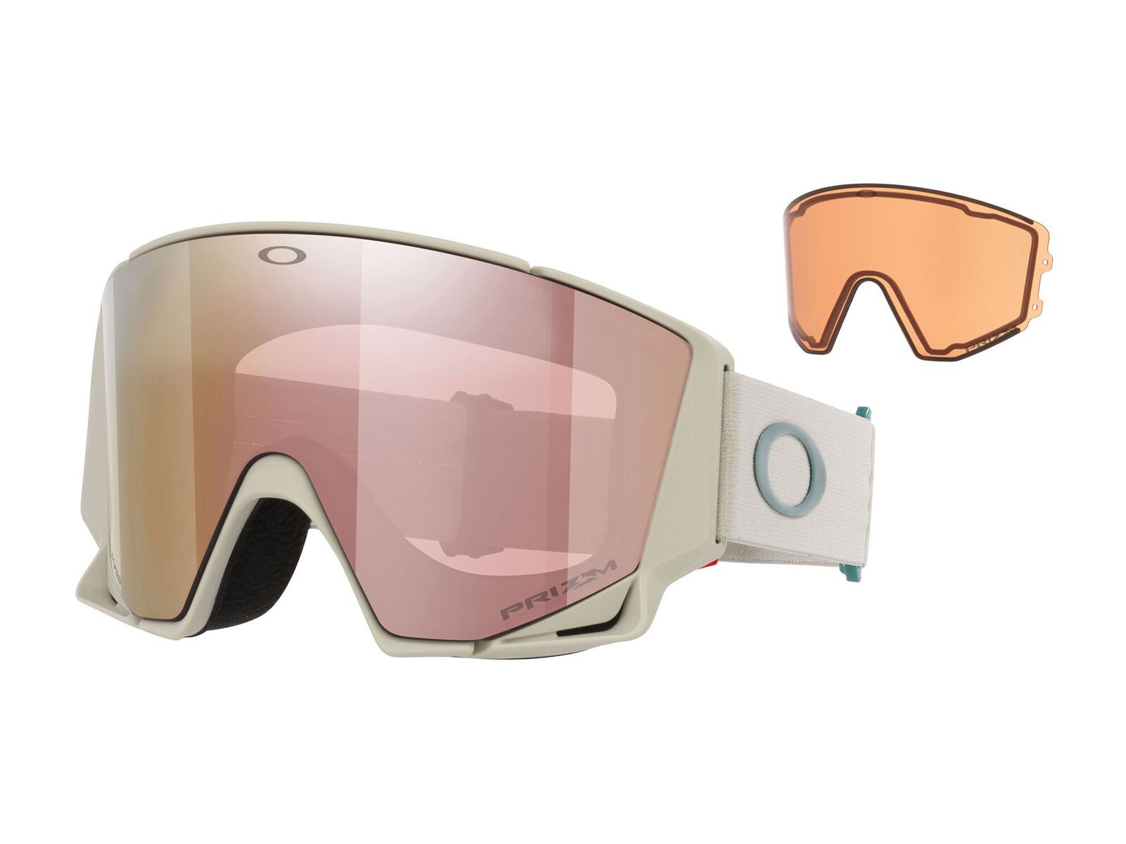 Oakley Flow Scape M, Prizm Snow Rose Gold Iridium / cool grey 2 - Bild 1