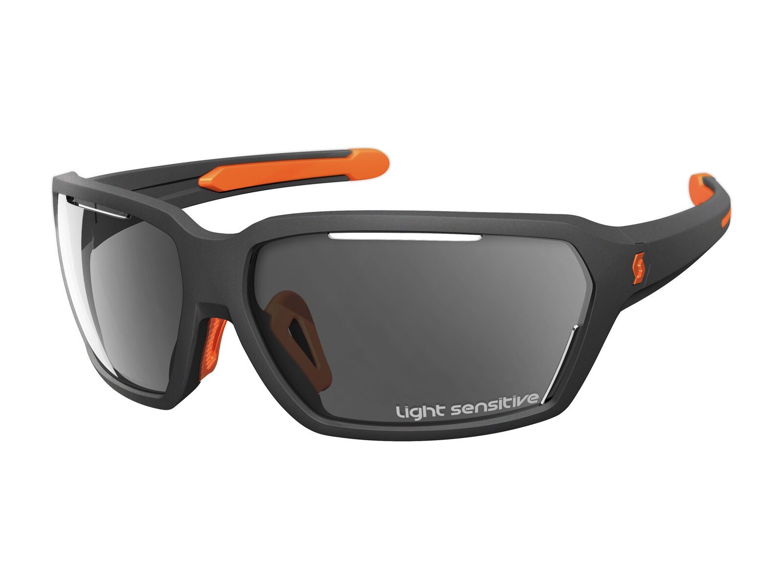 Scott Vector LS Sunglasses, black matt/Lens: grey light sensitive - Bild 1