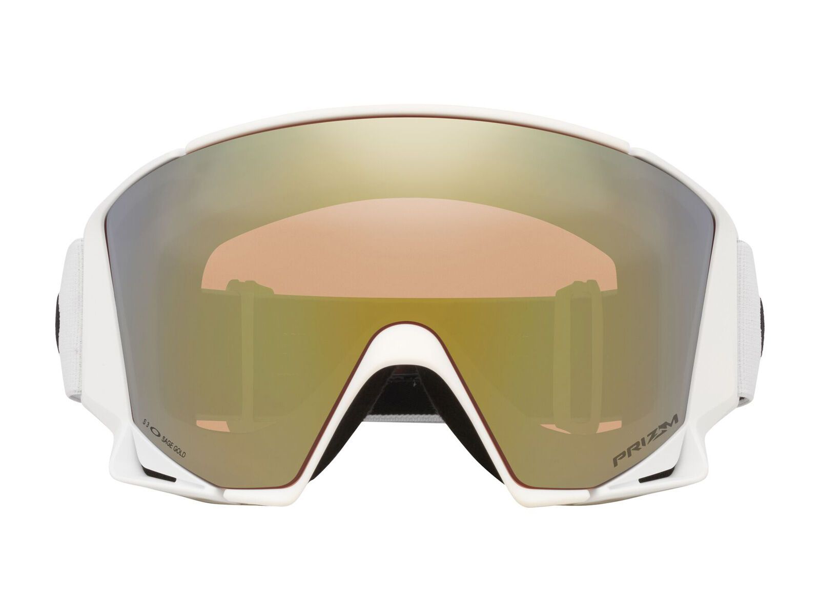 Oakley Flow Scape L, Prizm Sage Gold Iridium & Iced / matte white - Bild 3