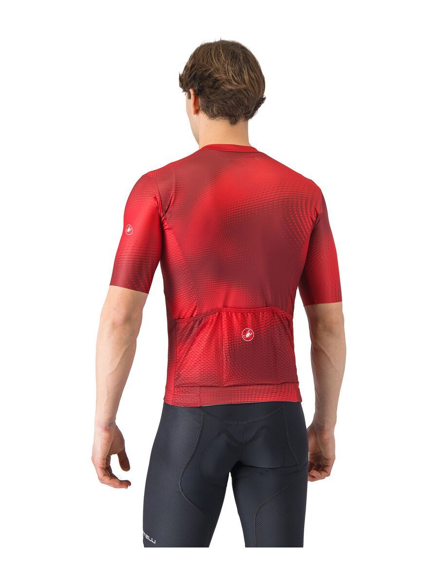 Castelli Vortice Jersey, red/rich red - Bild 2