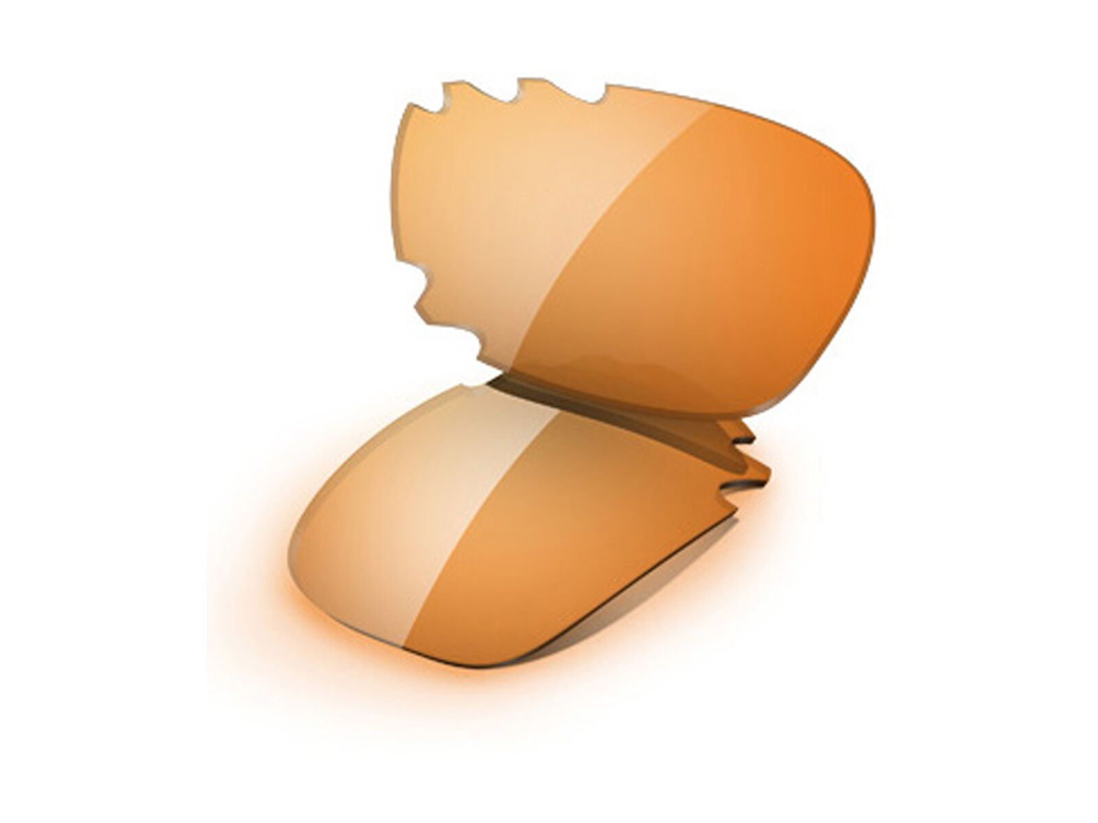 Oakley Racing Jacket, matte white/prizm road & persimmon vented - Bild 2