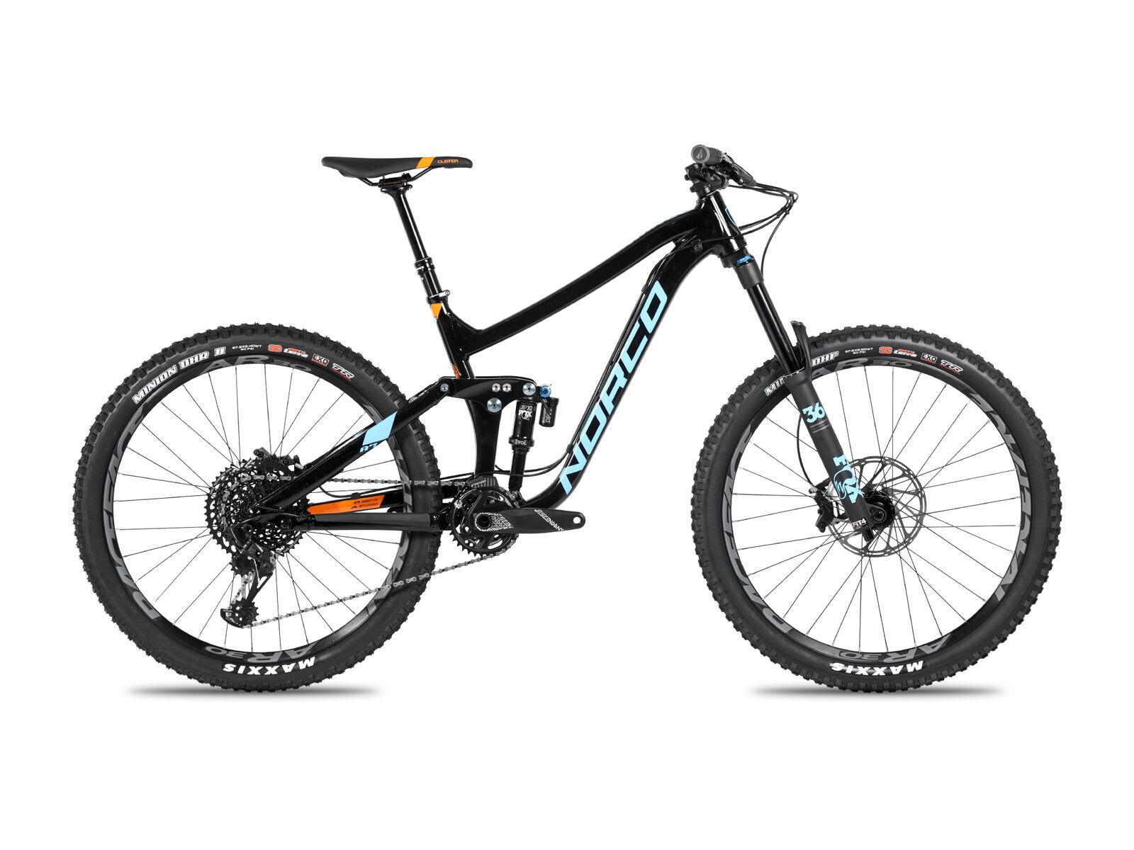 Norco Range A 1 27.5, blue/black/orange - Bild 1