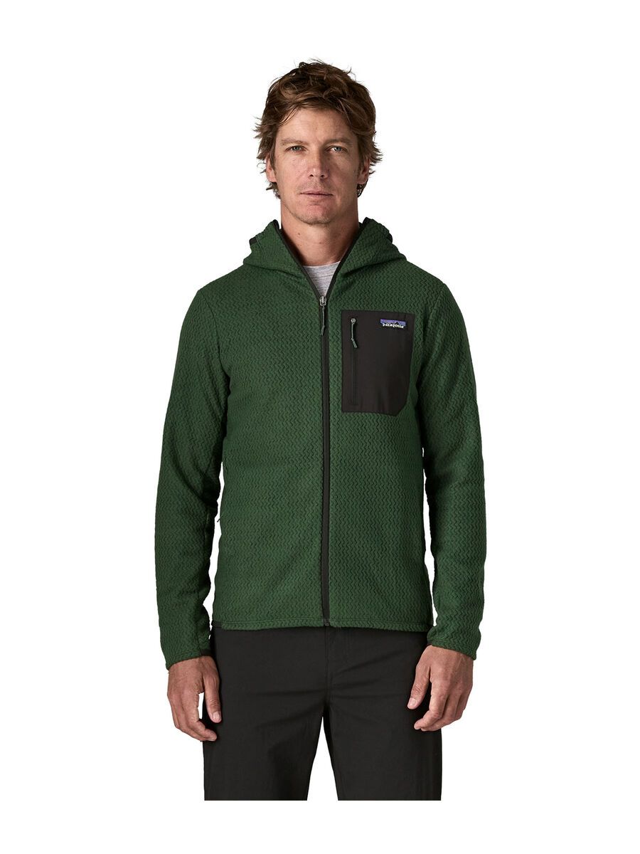 Patagonia Men's R1 Air Full-Zip Hoody, treeline green - Bild 3