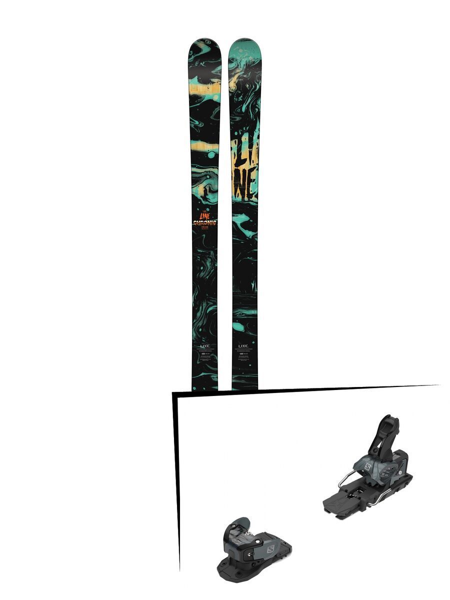 Set: Line Chronic 2018 + Salomon Warden MNC 13 black/grey - Bild 1