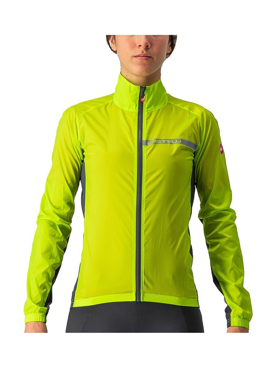 Castelli Squadra Stretch W Jacket, electric lime/dark gray - Bild 1