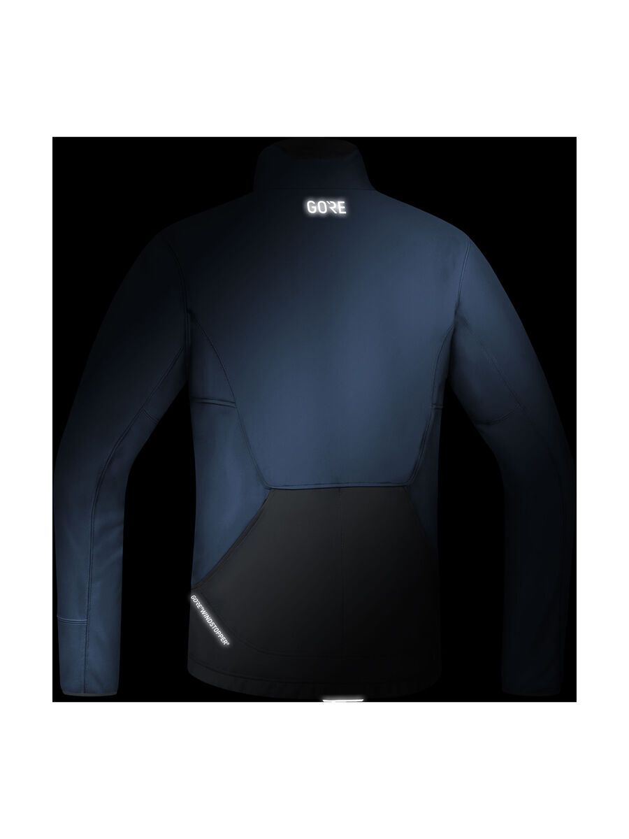 GOREWEAR C5 Gore Windstopper Thermo Trail Jacke, deep water blue/black - Bild 5