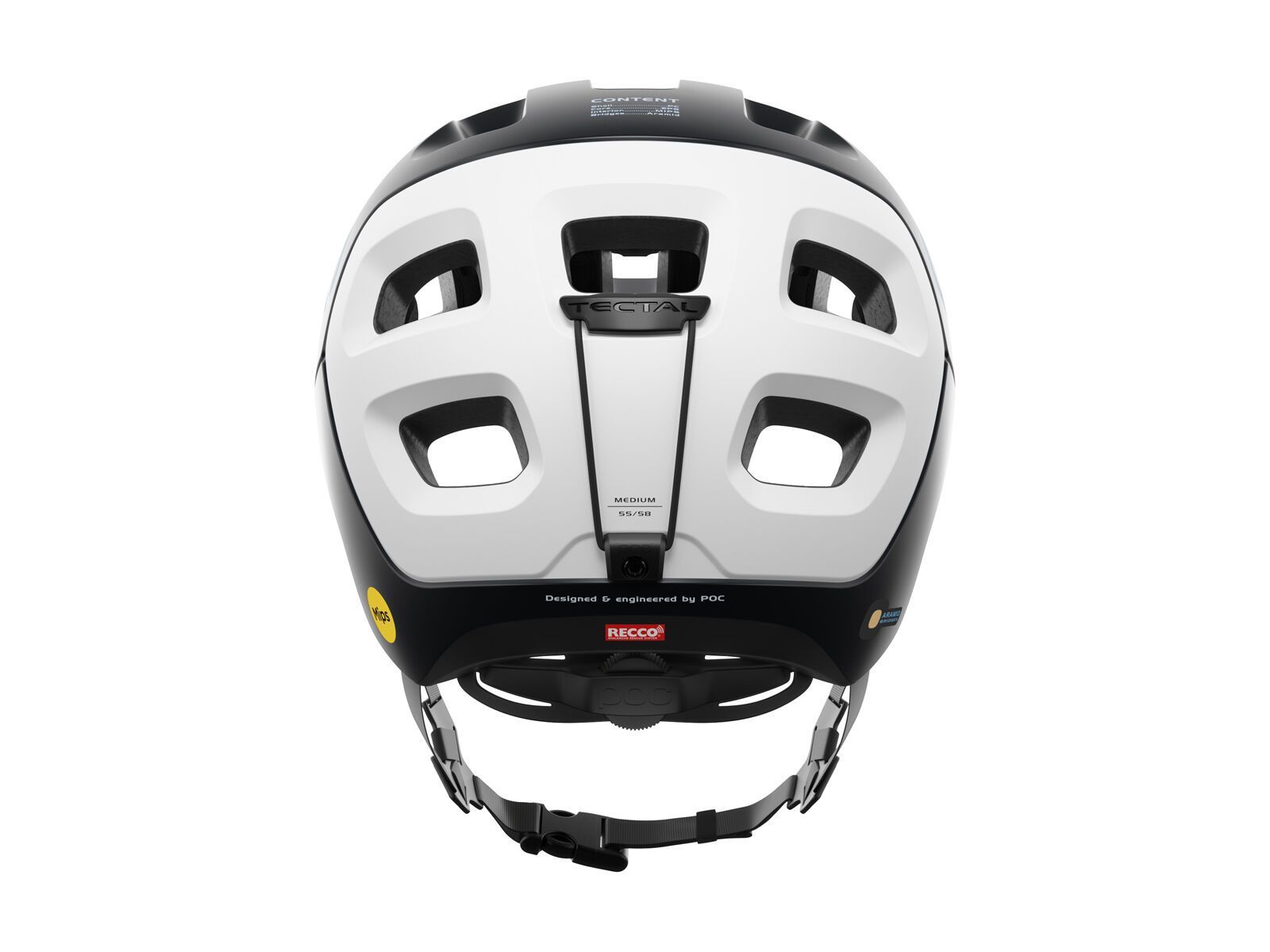 ***2. Wahl*** POC Tectal Race MIPS uranium black/hydrogen white matt - Bild 3