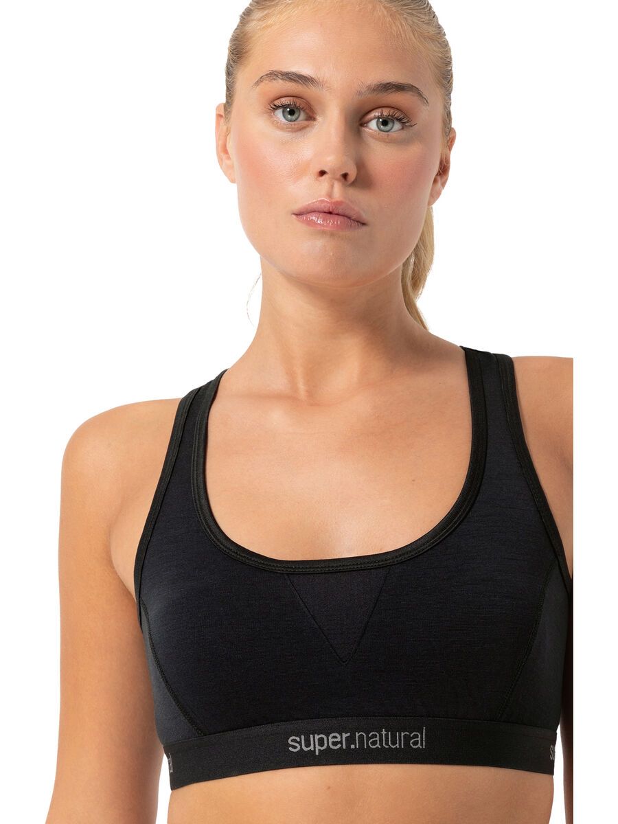 super.natural Tundra220 Semplice Bra Damen, jet black - Bild 5