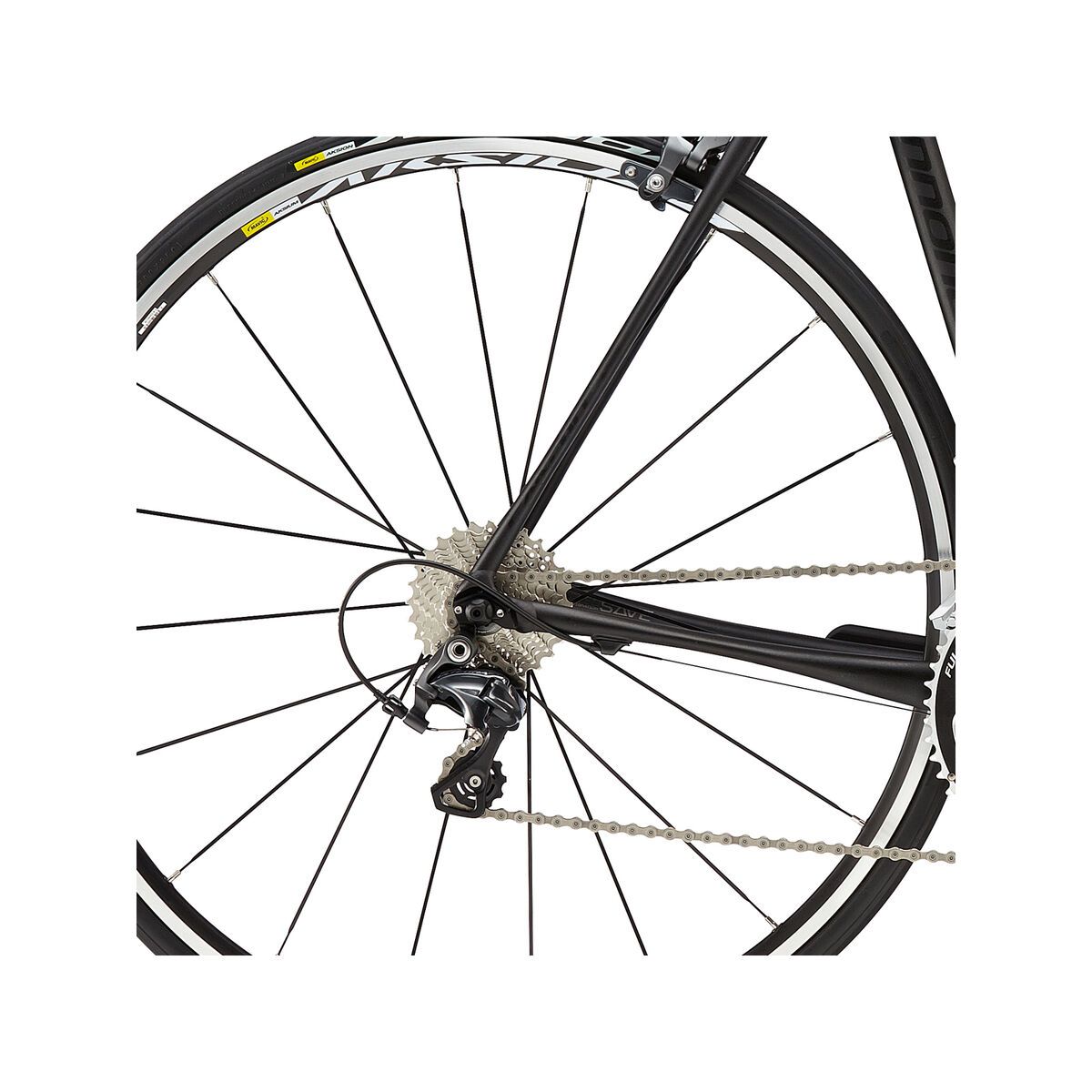 Cannondale CAAD10 3 Ultegra, jet black anodized with nearly black, matte - Bild 4