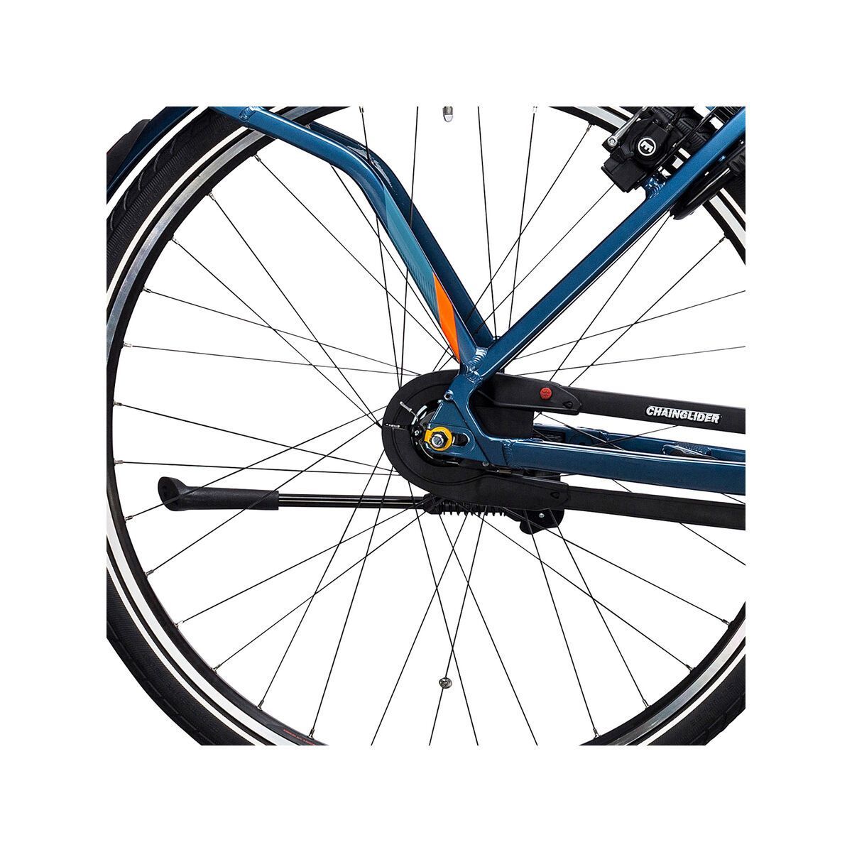 Cube Travel Hybrid Pro 400 Trapeze, smoky blue´n´flashorange - Bild 4