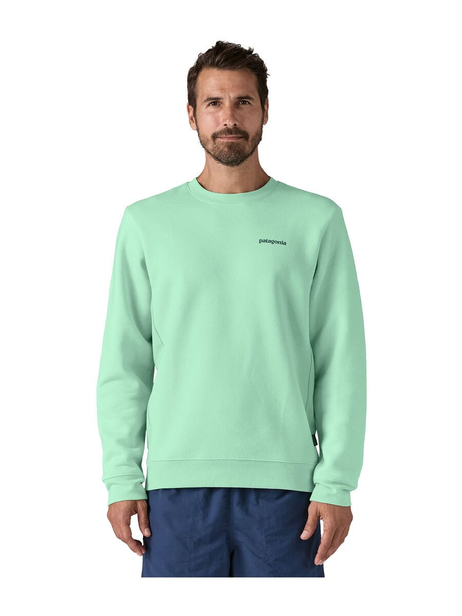 Patagonia Fitz Roy Icon Uprisal Crew Sweatshirt, rinsed green - Bild 2