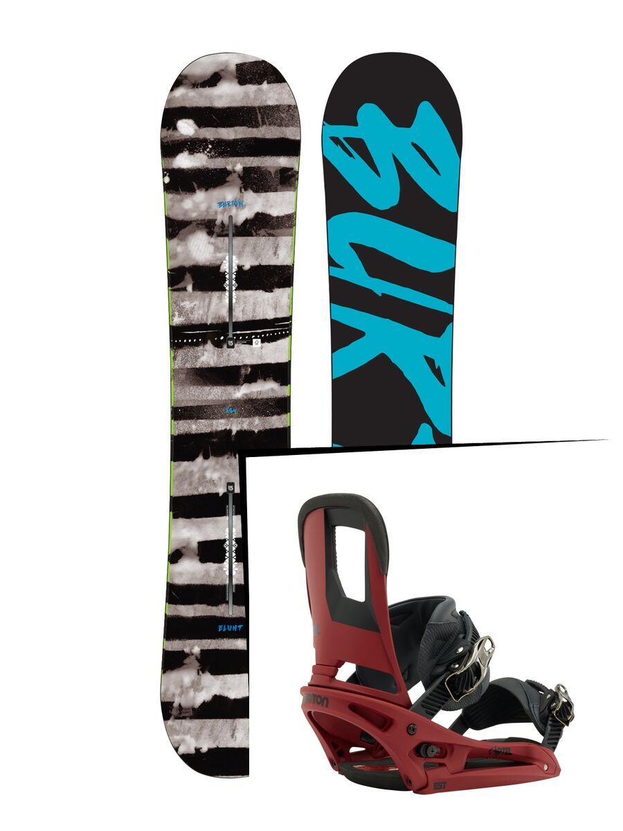 Burton Set: Blunt Wide 2016 + Burton Cartel EST - Bild 1