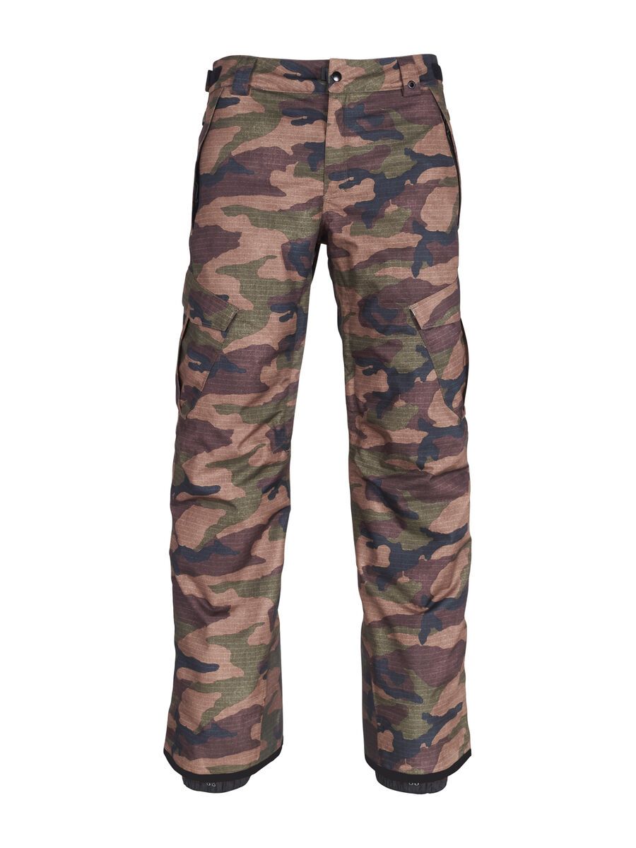 686 Men's Infinity Insulated Cargo Pant, dark camo