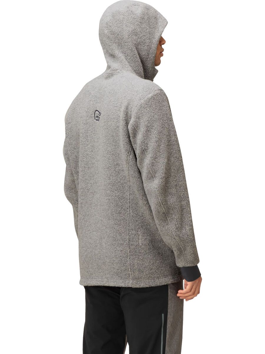 Norrona femund warmwool3 Hood M's, drizzle - Bild 5