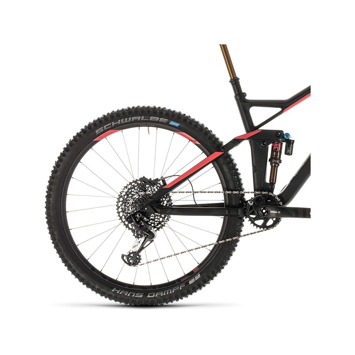 Cube Sting WS 140 HPC SL 27.5, carbon´n´coral - Bild 4