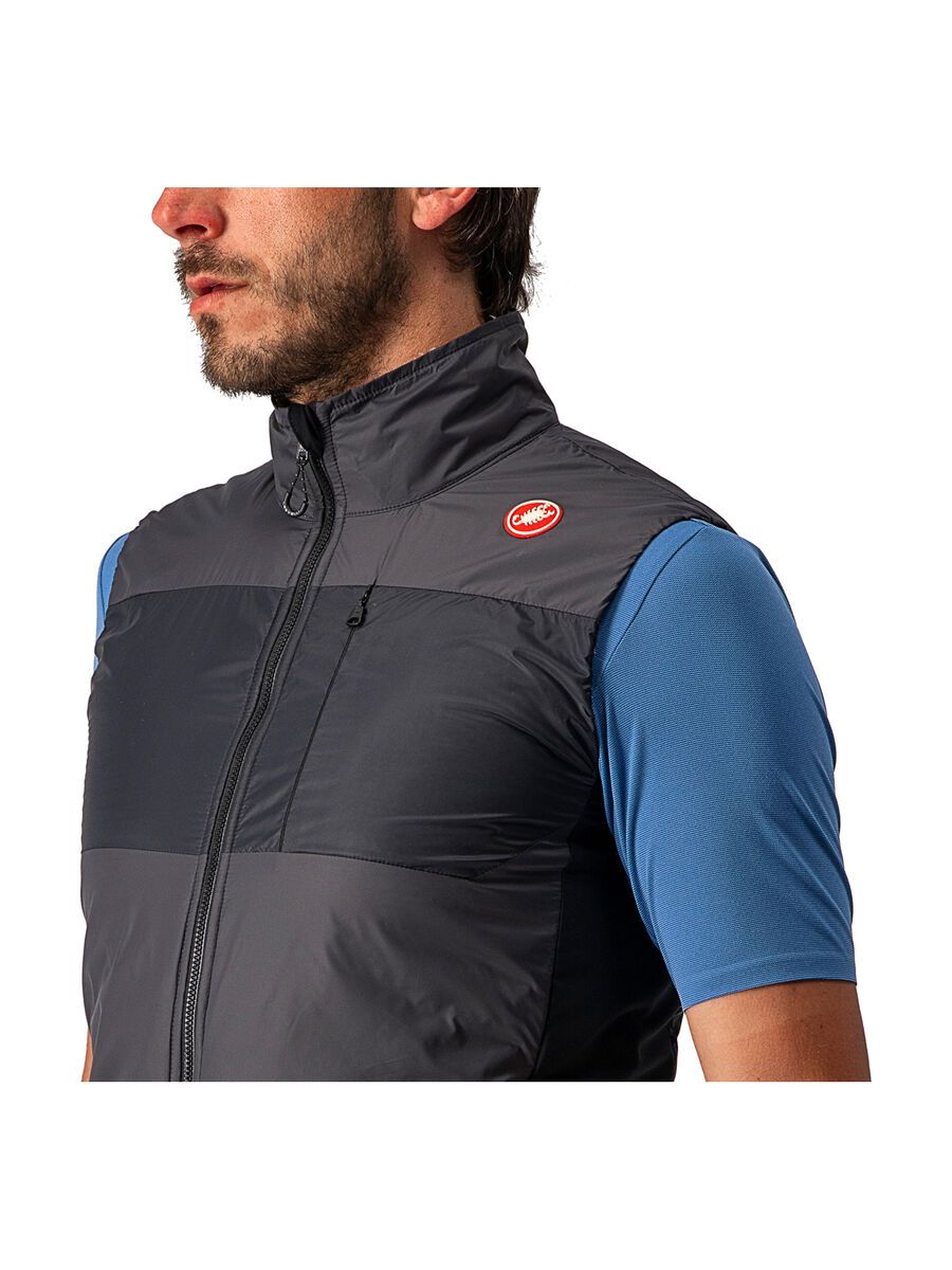 Castelli Unlimited Puffy Vest, dark gray/black-silver gray - Bild 4